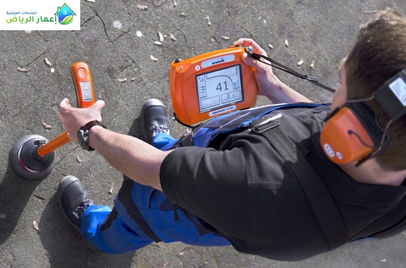 كشف تسربات المياه بحي المحمدية الرياض